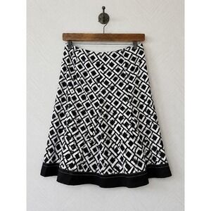RB Collection A-Line Skirt Geometric Diamond Print Size 16
